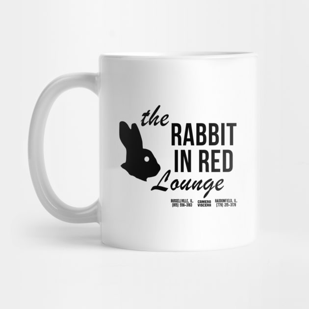 The Rabbit in Red Lounge by cameraviscera